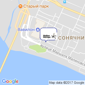 Мобіл Моторс на мапі