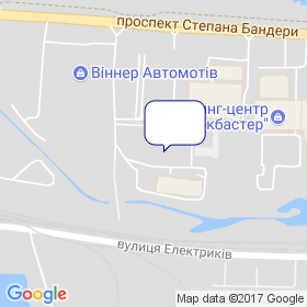 MyVOLT  на мапі MyVOLT  на мапі