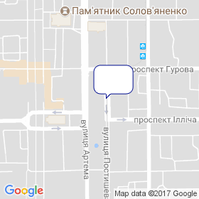 Новострой на мапі