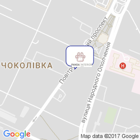 ПАНДА ІНТЕРІОР ГРУП на мапі ПАНДА ІНТЕРІОР ГРУП на мапі