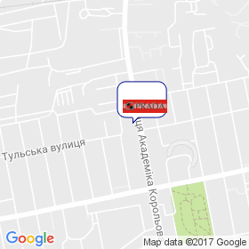 Прада на мапі Прада на мапі