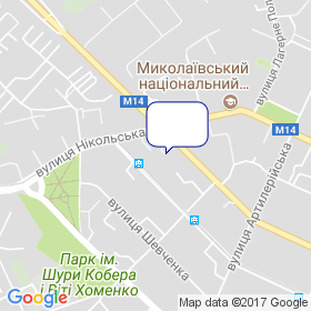 Миколаївкомундорпроект на мапі Миколаївкомундорпроект на мапі