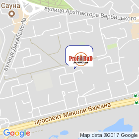 ПрофБуд на мапі ПрофБуд на мапі