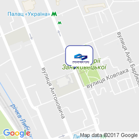 Профібетон Україна на мапі