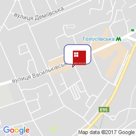 Червоний будинок на мапі Червоний будинок на мапі