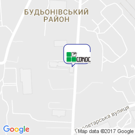 СОКОС Завод на мапі СОКОС Завод на мапі
