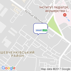 SMART-LIFE (Смарт-лайф) на мапі