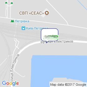 Стройсеть на мапі Стройсеть на мапі