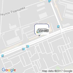 Галан-Киев на мапі Галан-Киев на мапі