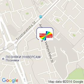 ТЕПЛОСПЕКТР на мапі ТЕПЛОСПЕКТР на мапі