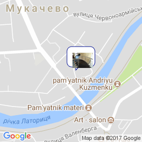 Гороховский на мапі Гороховский на мапі