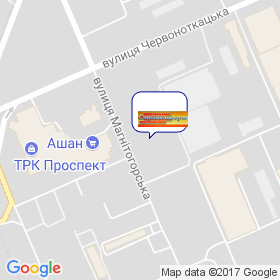 Стройкомфорт на мапі Стройкомфорт на мапі