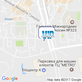 ВІП Констракшн на мапі ВІП Констракшн на мапі