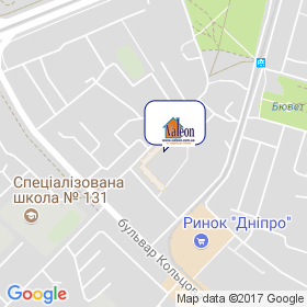 Валеон Україна на мапі