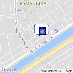 Проектна група ВізАрт на мапі Проектна група ВізАрт на мапі