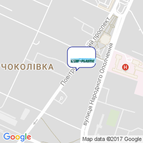 Вест пластік на мапі