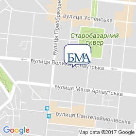 БМА на мапі БМА на мапі