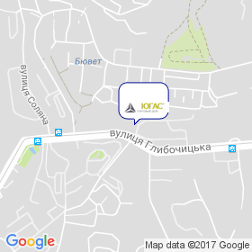 Югас ТБК на мапі Югас ТБК на мапі