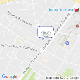АСР-ГРУП на мапі