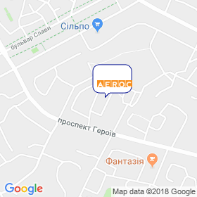 Аэрок на мапі Аэрок на мапі