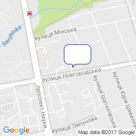 Дорсервіс на мапі