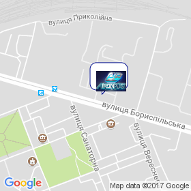 Айронпласт на мапі