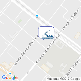 АКАМ на мапі