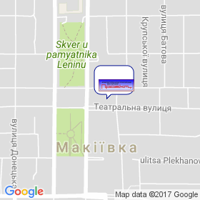 АКМ "Проект" на мапі АКМ "Проект" на мапі