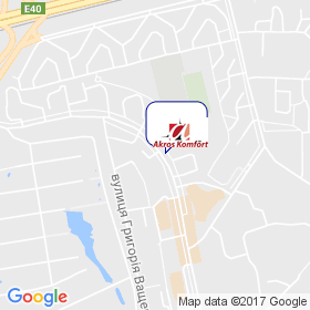 Акрос-Комфорт ТМ на мапі Акрос-Комфорт ТМ на мапі