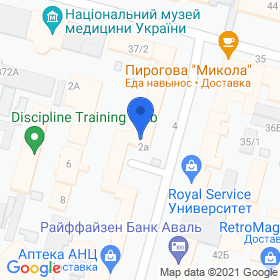 Акватім на мапі