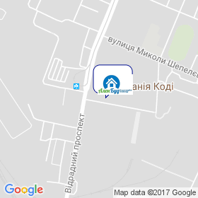 Ален Буд на мапі Ален Буд на мапі