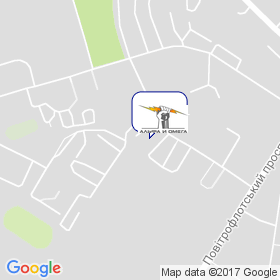 ГК Альфа і Омега на мапі