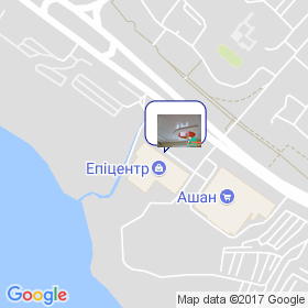 Алімп на мапі