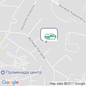 АЛМІ-ЦЕНТР на мапі