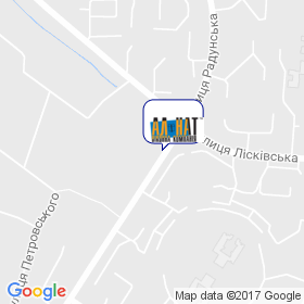 АЛНАТ на мапі АЛНАТ на мапі