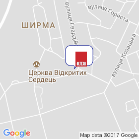 Алтекса на мапі