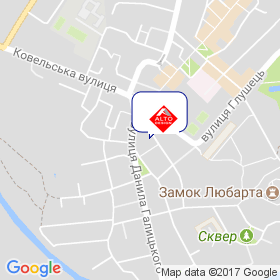 Альто дизайн на мапі