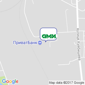 АМІ на мапі