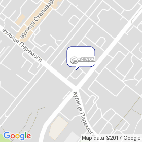 Амтера Україна на мапі