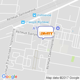 АМТТ на мапі АМТТ на мапі