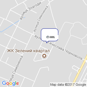 Альянс Новобуд на мапі Альянс Новобуд на мапі