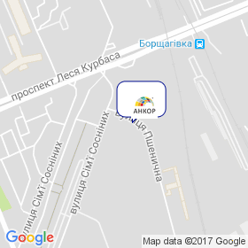 Анкор Плюс на мапі