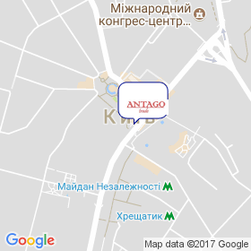 Антаго-Трейд на мапі