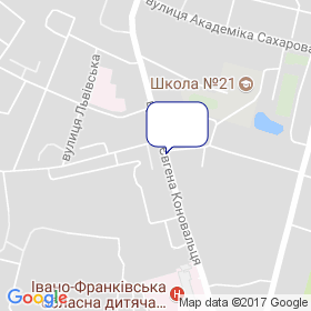 Ательє Архітектури плюс на мапі