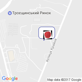 БТК `АкваНіка` на мапі