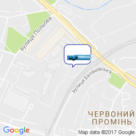 Аквапайп на мапі Аквапайп на мапі