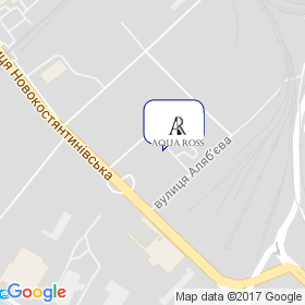 Акварос на мапі Акварос на мапі