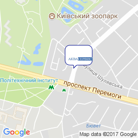 Аквасервіс на мапі Аквасервіс на мапі