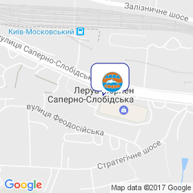 АкваСфера на мапі