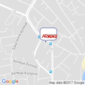 Ар-Кадія на мапі Ар-Кадія на мапі